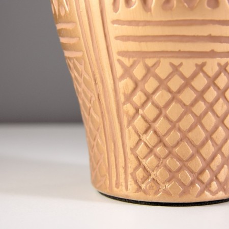 The table lamp "only" E27 40W gold is 22x22x34cm Risalux-2