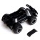 Radio-controlled jeep "Big Fut", works from batteries