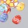 Buttons wood for creativity 2 punctures "Easter testicles" set of 16 pcs 3.1x2.4 cm