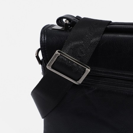 Male bag, black color-5