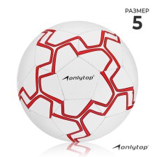 Ball football onlytop, PVC, machine stitching, 32 panels, p. 5, Mix colors