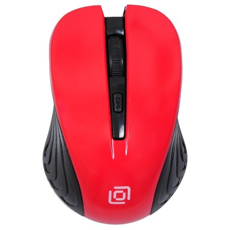 Mouse call 545MW Black/Red optical (1600DPI) wireless USB for laptop (4but)