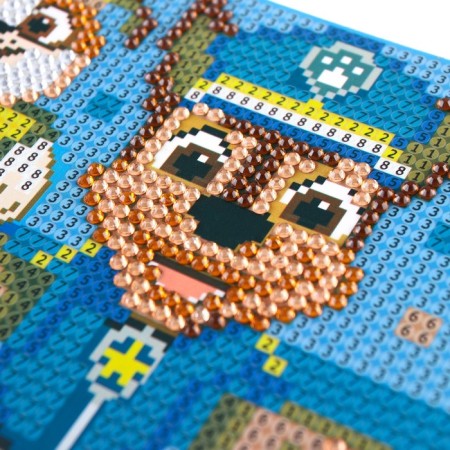 Diamond mosaic, 16x10.5 cm, puppy patrol-2