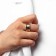 Ring Metal "Trend" Coil, Color gold, size 17