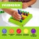 The training set “My Funny Garden”, 40 figures, cards, a voluminous field, according to the Montessori method, blue tractor