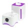 Air humidifier Luazon LHU-07, Ultrasound, 25 W, 3 l, 30 m2, white-lilac