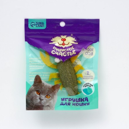 Cat toy "Cancer" from cat mint, 7.5 x 2 cm-4
