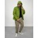 Sports male jacket, size 48, green color