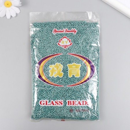 Glass beads 12/0 "dark lazor" metallic 450 g-2