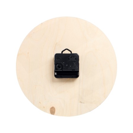 Wall clock, series: interior, "bear", discrete move, d-23 cm-5