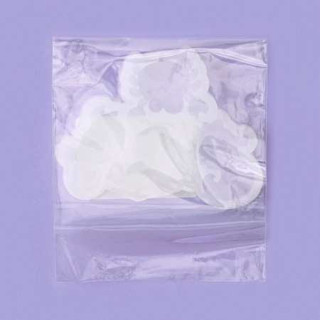 Silicone Mold for candy and chocolate "Sea World", 9.8 × 7.5 × 1 cm, transparent color-4