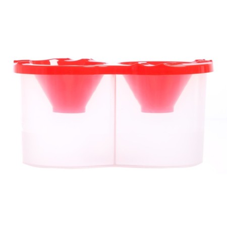 Double Calligrata, 150 x 2 ml, with a hand holder, red, red-1