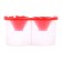 Double Calligrata, 150 x 2 ml, with a hand holder, red, red