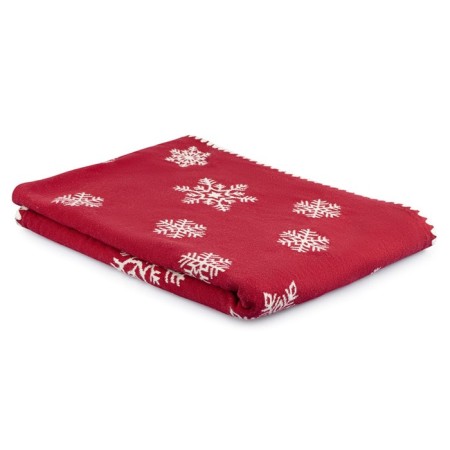 Плед с новогодним рисунком Fluffy snowflakes New year Essential, размер 130х180 см-4