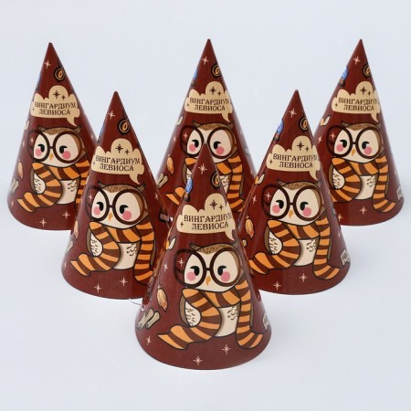 Paper “Owing” cap. Set 6 pieces 7915412-3