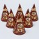 Paper “Owing” cap. Set 6 pieces 7915412