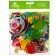 Latex ball 12 “Autumn Leaves”, decorator, silkography, 5-hand, set 25 pcs., Mix