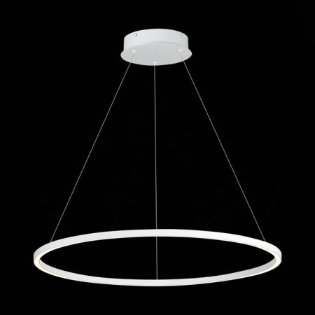 Suspension lamp ST LUCE. ST605.543.34. 1x34 W, LED, 4000K, 2210 LM, 60x60 cm, white color-1