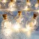 Garland “thread” 1.6 m with nozzles “Balls with a star”, IP20, silver thread, 15 LED, glow warm white, AAH2