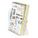 Paper tray Vertical Istanm "Favorite", transparent, width 90mm