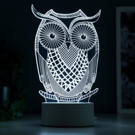 Lamp "Big Eagle" Led White from the network 9.5x13x22cm Risalux-4