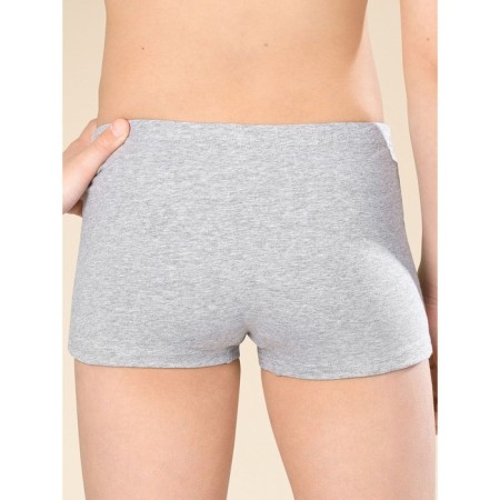 Panties for boys, height 122 cm, black color, gray, 2 pcs-2