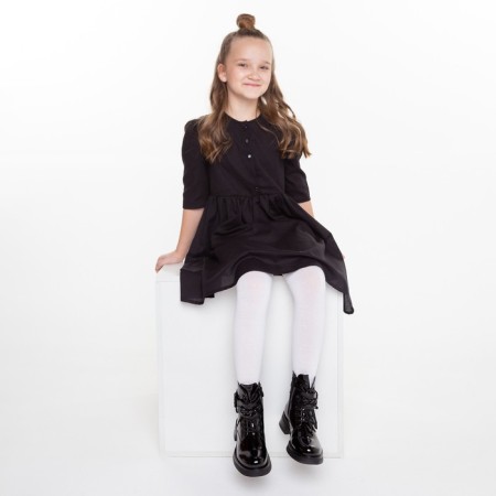 Pantyhose children, white color (Bianco), height 104-110 cm