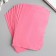 Soft felt "pink" 1 mm (set of 10 sheets) A4 format format