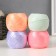 Yarn "For knitting washcloths" 100% polypropylene 200m/50 ± 10 g of balls (set 4 pcs mix #1)
