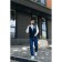 Male ise vest, size 48, blue color, blue