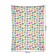 Decorative panel with photo printing "Rainbow of hearts", vertical, size 150x200 cm