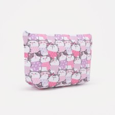 Lightning cosmetic bag, pink color