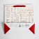 Laminated square Square "Snow New Year!", 30 x 30 x 12cm, New Year