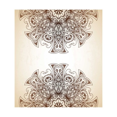 Set of napkins for setting the table "Section Mandalas", rectangular, size 32x46 cm, 4 pcs-2