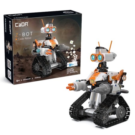 Radio -controlled designer "Robot", 462 parts