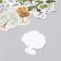 Stickers for creativity "Trees" embossing gold set 48 pcs 9x7x0.8 cm