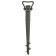 A stand for attaching an umbrella in the sand Maclay, 40 cm, with a latch