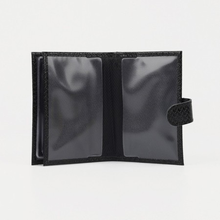 Cover for autoDocations and passports on the button, the color is black-4