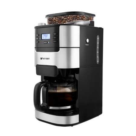 Kofemashin KITFORT KT-720, drip, 1050 W, 1.5 l, 200 g, black-silvery