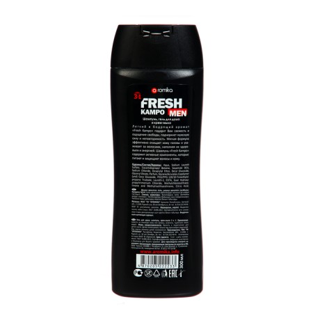 Shampoo for men 3 in 1 Fresh Camro, 300 ml-1