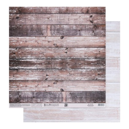 Scrapbooking paper "District House", 30.5 x 32 cm, 190 g/m²-1