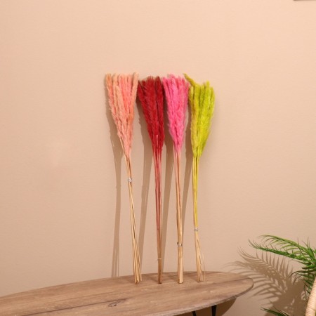Set of dried flowers 80 cm (10 pcs) Mix color-1