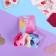 Hair elastic band "Bow" (set 6 pcs) cage