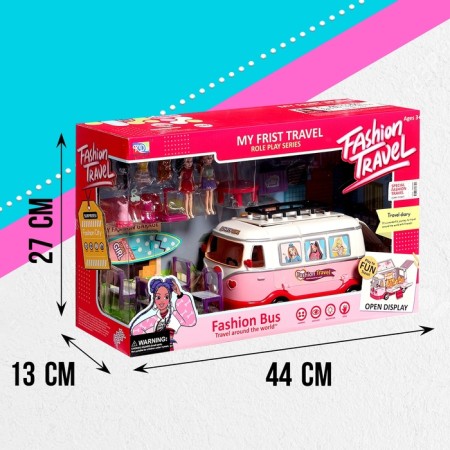 Game set "Catch the wave!": Trailer, dolls, accessories-4