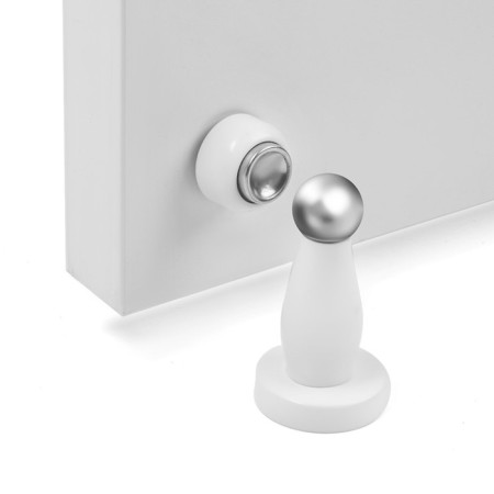 Door stop, magnetic locusts, white color-6