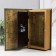 Safe-book wood to the leatherette "Map of the ancient Earth" embossing 21x13x5 cm