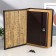 Safe-book "Two-headed eagle" skin with embossing, 30x21x7 cm