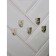 Hooks self -adhesive metal shares "anchor", 5 pcs