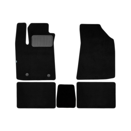 Rugs in the Premium salon for Changan Lamore 2023-, sedan, 5 pcs, textiles