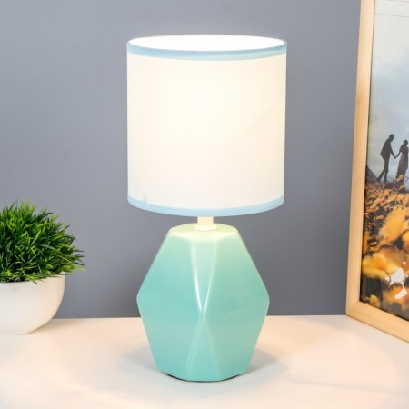 Board lamp "Latea" E14 40W turquoise 13x13x28 cm Risalux-1